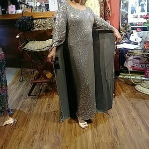 Sequin Mahogany Dress